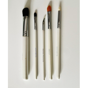 Set de 5 pinceaux Blancs PM